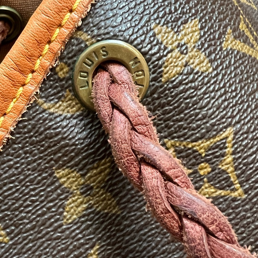 Vintage Boho Bag - Louis Vuitton Brown Monogram with Fringe - Picture 12 of 12